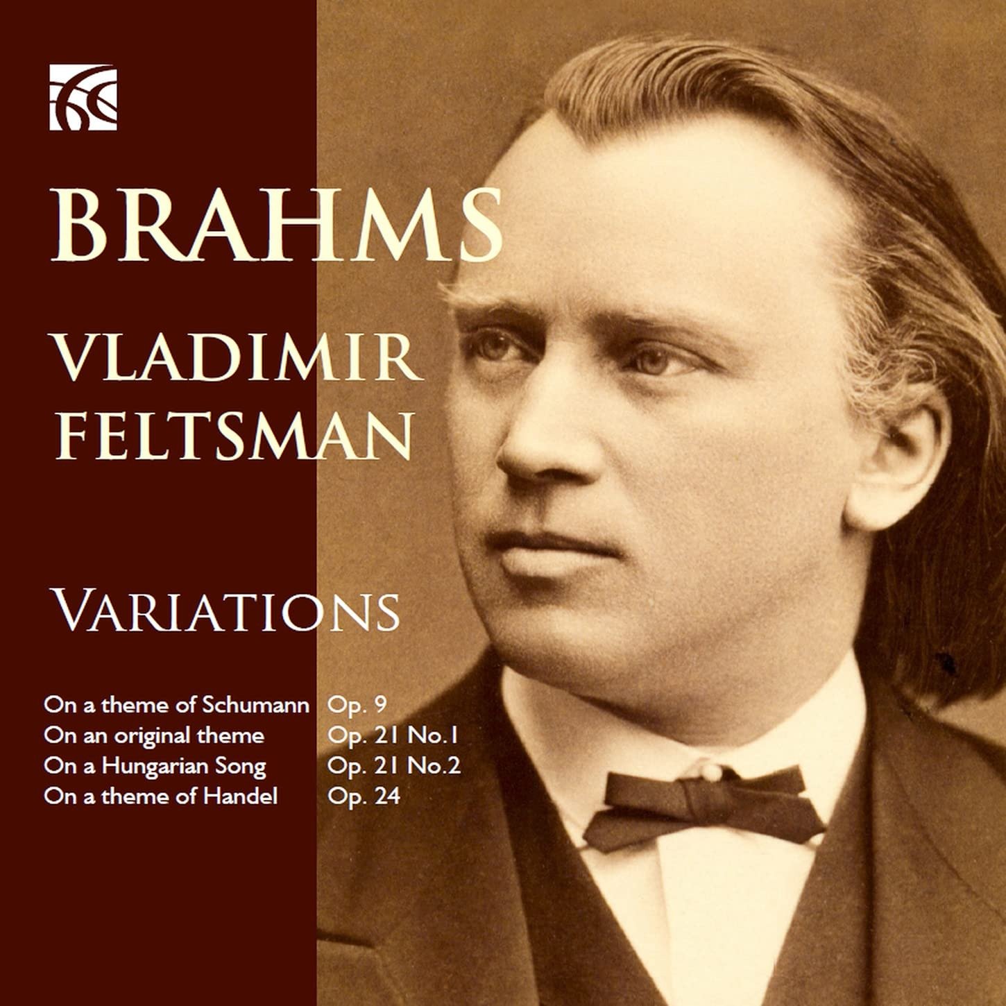 CD Shop - VLADIMIR FELTSMAN BRAHMS VARIATIONS