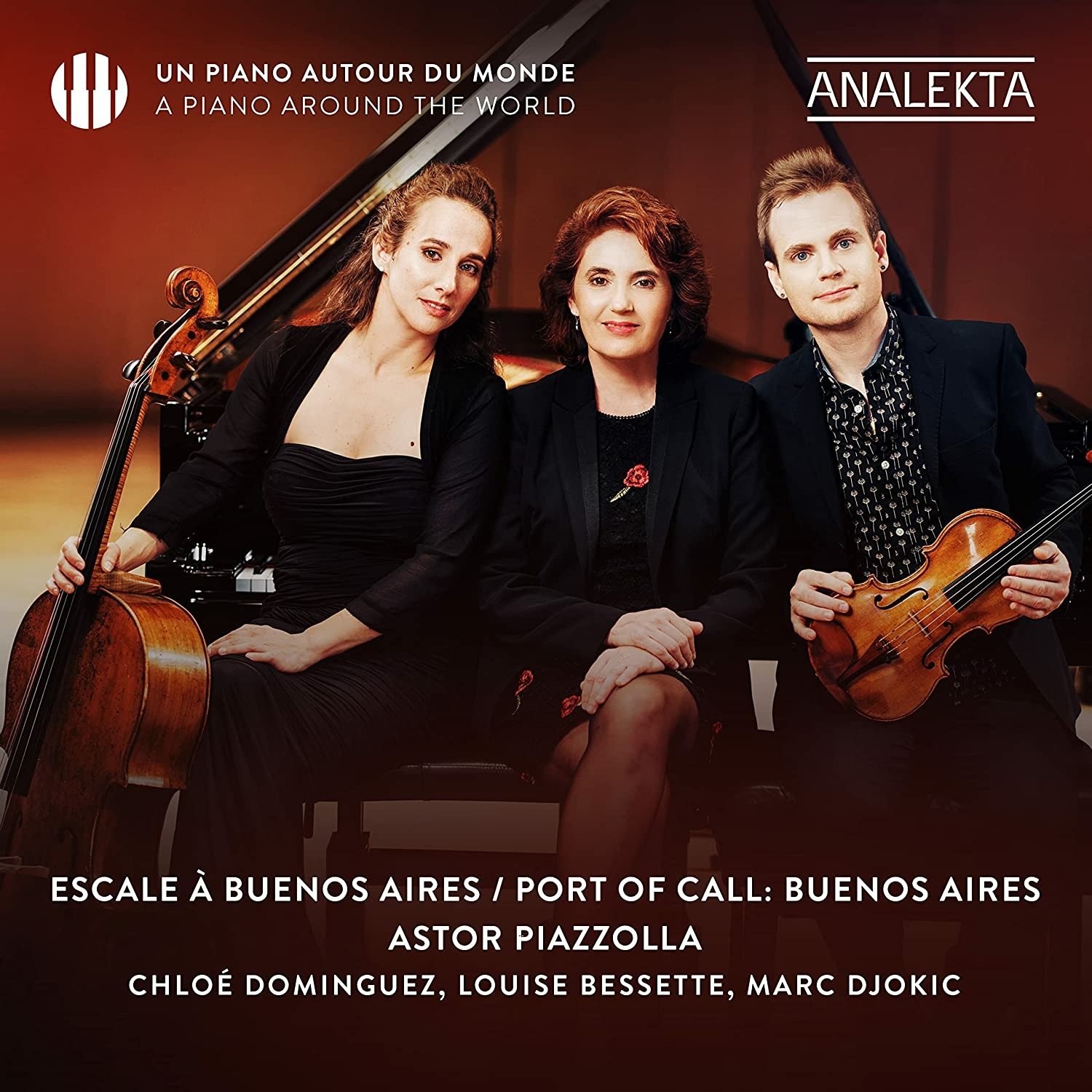 CD Shop - LOUISE BESSETTE PIAZZOLLA: PORT OF CAL...