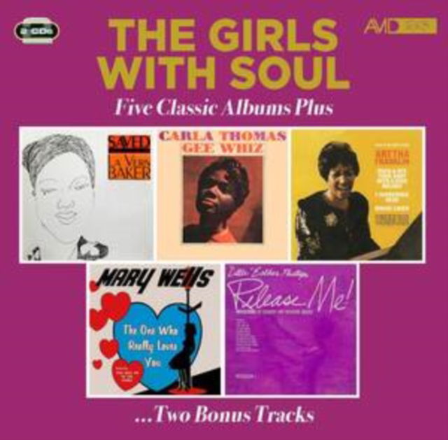 CD Shop - LAVERN BAKER,CARLA THOMAS,ARETHA FRANKLIN,MARY WELLS,LITTLE ESTHER PHILLIPS GIRLS WITH SOUL - FIVE...