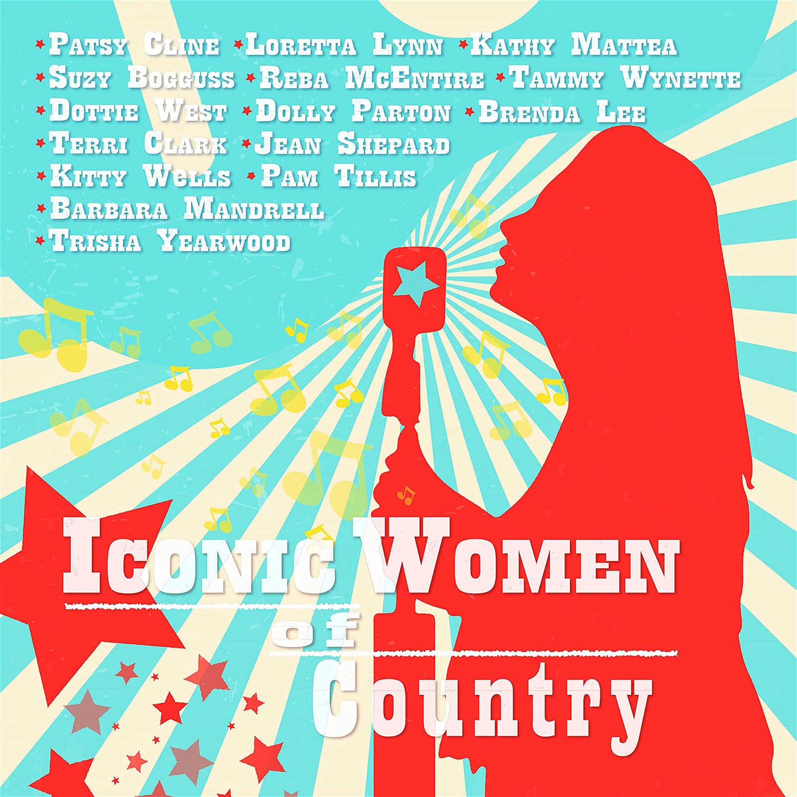 CD Shop - VARIOUS ARTISTS ICONIC WOMEN OF COUNTRY