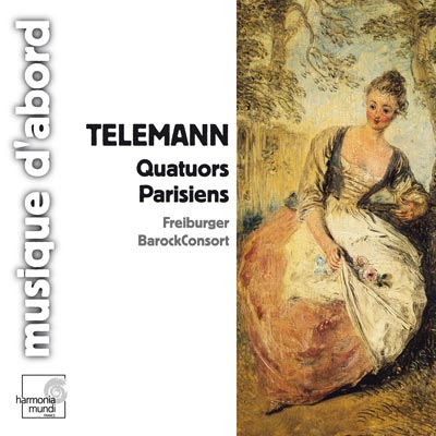 CD Shop - TELEMANN QUATUORS PARISIENS