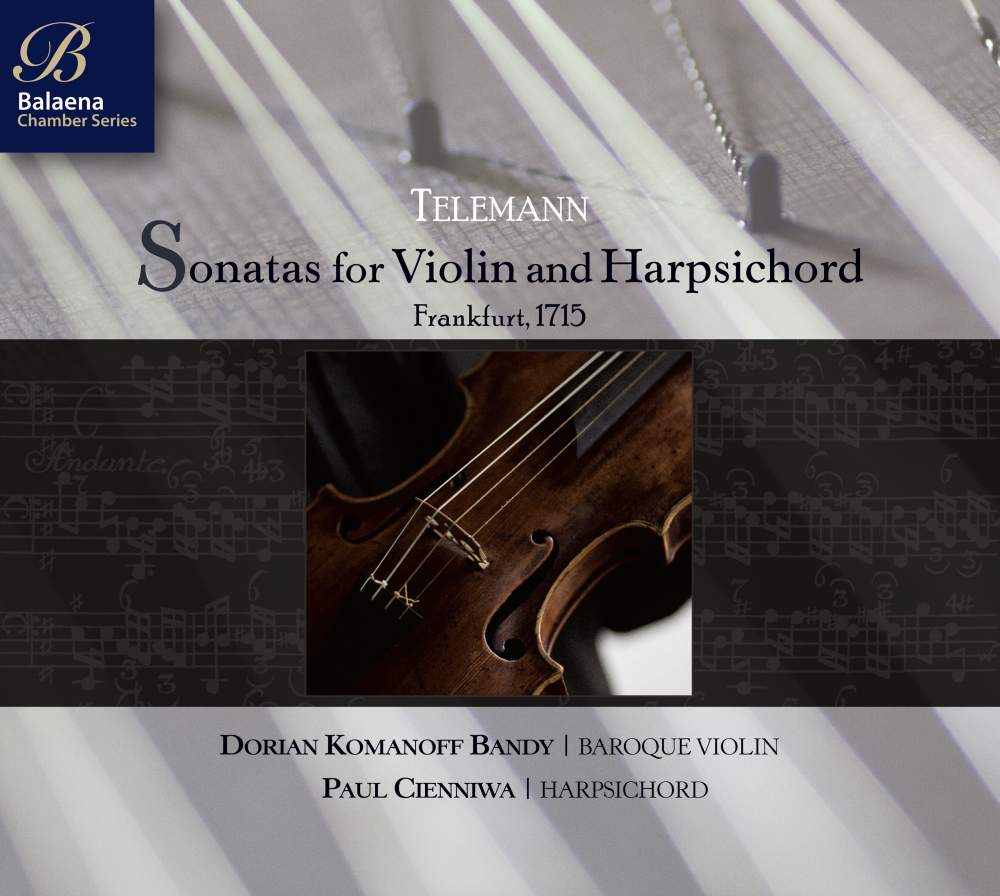 CD Shop - PAUL CIENNIWA,DORIAN KOMANOFF BANDY TELEMANN SONATAS FOR V...