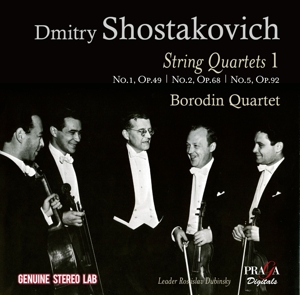 CD Shop - BORODIN QUARTET STRING QUARTETS 1