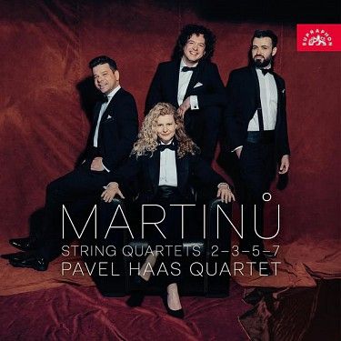 CD Shop - PAVEL HAAS QUARTET Martinu: Smyccove kvartety c. 2, 3, 5, 7