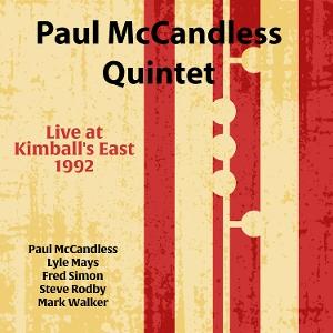 CD Shop - PAUL MCCANDLESS QUINTET LIVE AT KIMBAL