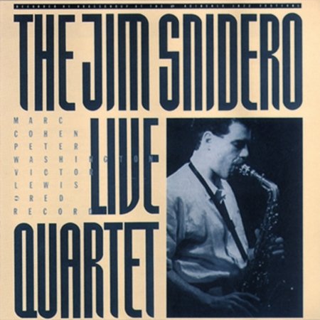 CD Shop - JIM SNIDERO QUARTET LIVE