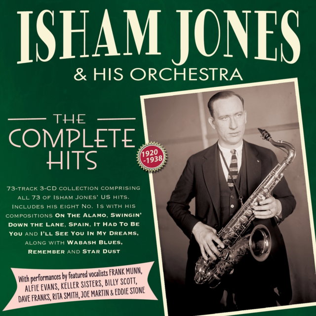 CD Shop - ISHAM JONES & HIS ORCHESTRA COMPLETE HITS 1920-38