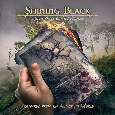 CD Shop - SHINING BLACK POSTCARDS FROM THE END...