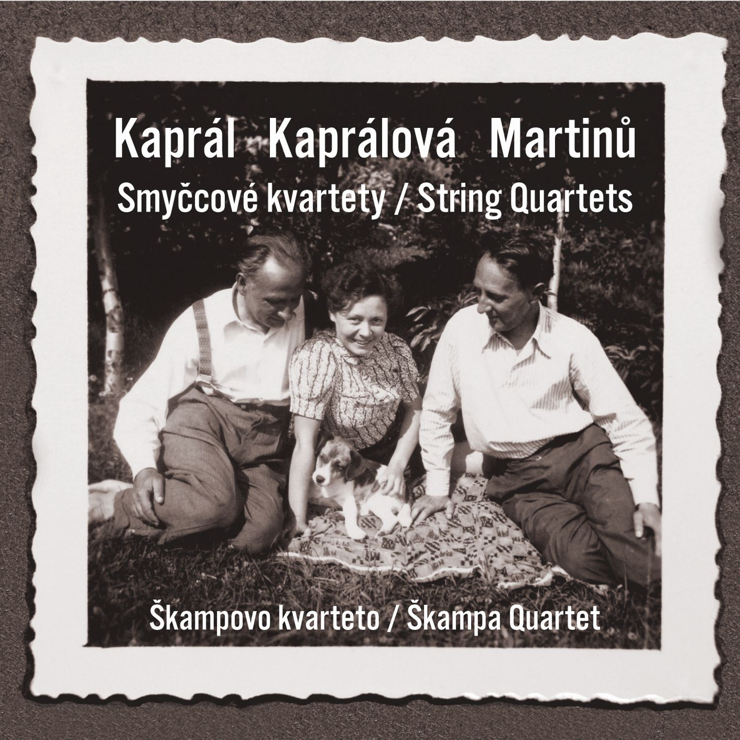 CD Shop - SKAMPOVO KVARTETO KAPRAL, KAPRALOVA, MARTINU: SMYCCOVE