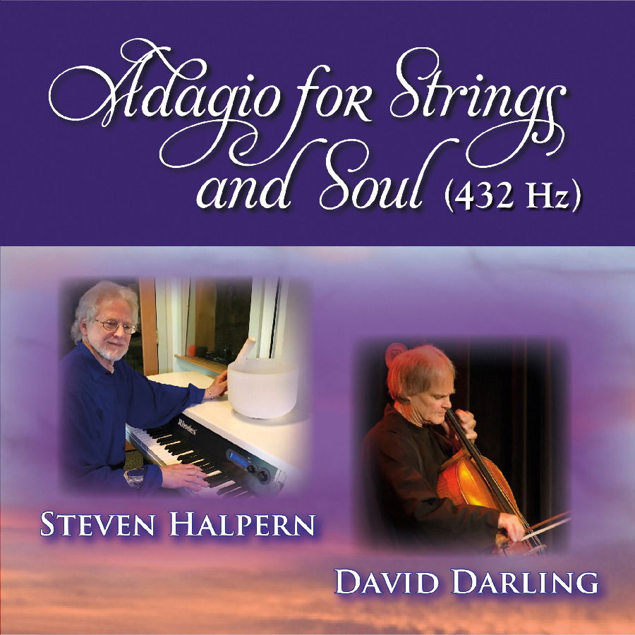 CD Shop - STEVEN HALPERN,DAVID DARLING ADAGIO FOR STRINGS AND...