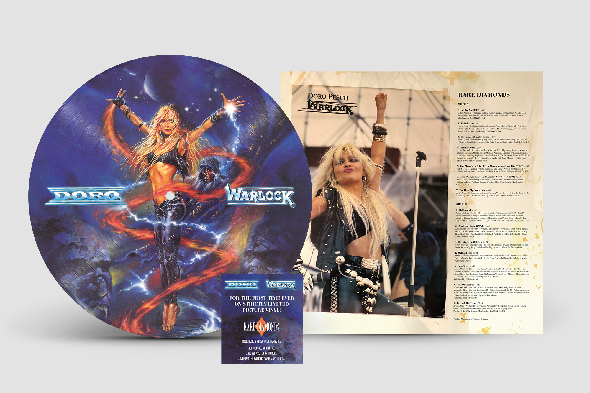 CD Shop - DORO & WARLOCK RARE DIAMONDS