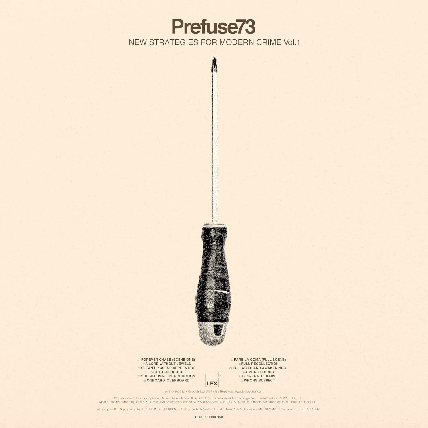 CD Shop - PREFUSE 73 NEW STRATEGIES VOL. 1