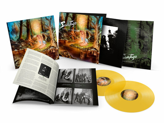 CD Shop - SAVATAGE EDGE OF THORNS -COLOURED-