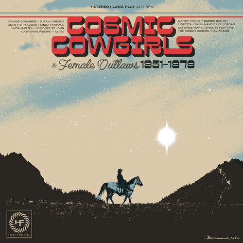 CD Shop - VARIOUS ARTISTS COSMIC COWGIRLS & FEMALE OUTLAWS 1951-1979