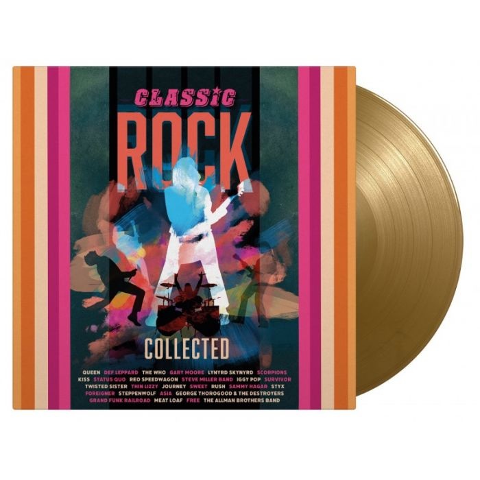CD Shop - CLASSIC ROCK COLLECTED (180GR. / GOLD COLOURED VINYL) 
