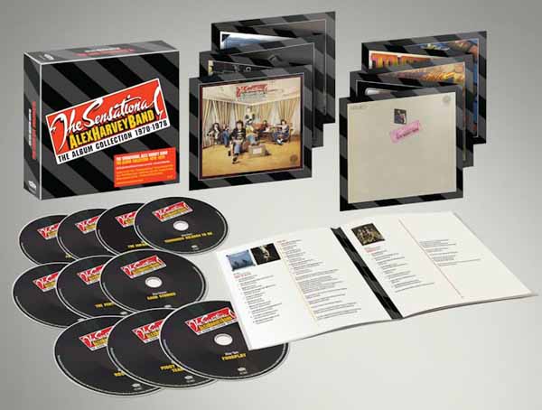 CD Shop - THE SENSATIONAL ALEX HARVEY BAND ALBUM COLLECTION 1970 ...