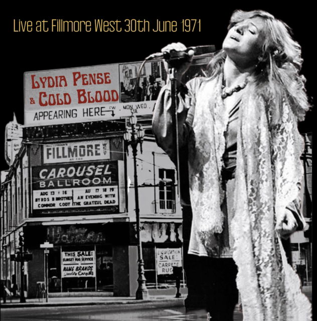 CD Shop - LYDIA PENSE,COLD BLOOD IVE AT FILLMORE WEST J...