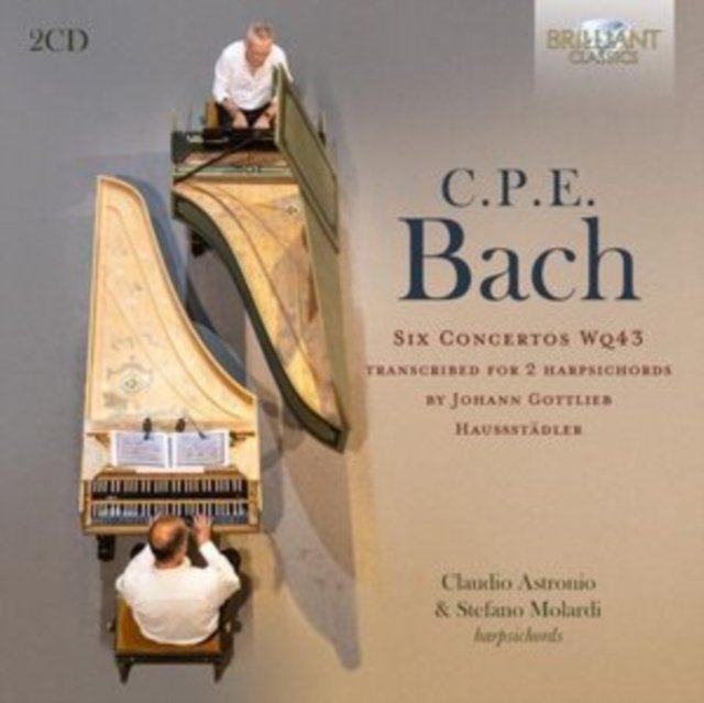 CD Shop - CLAUDIO ASTRONIO C.P.E. BACH: SIX CONCE...