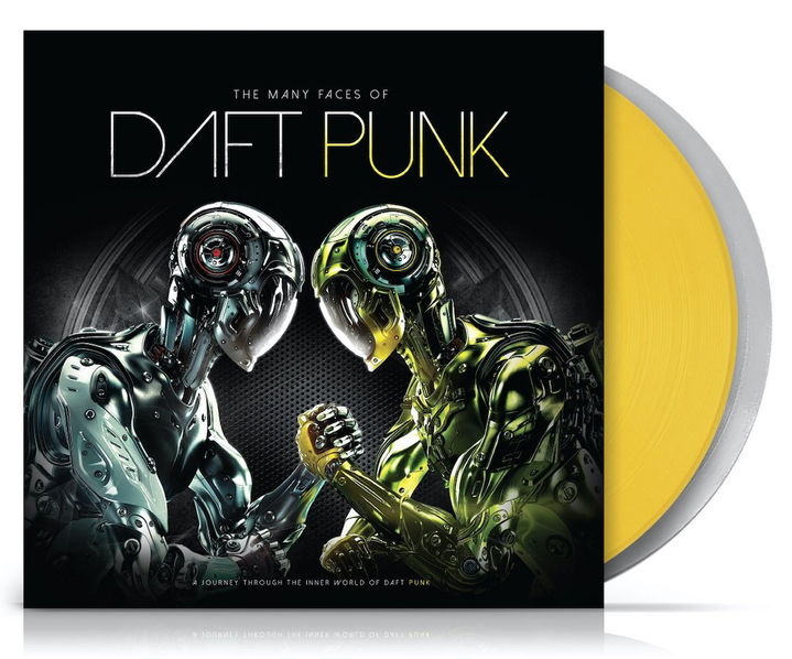 CD Shop - THE MANY FACES OF DAFT PUNK (YELLOW TRANSPARENT VINYL) 