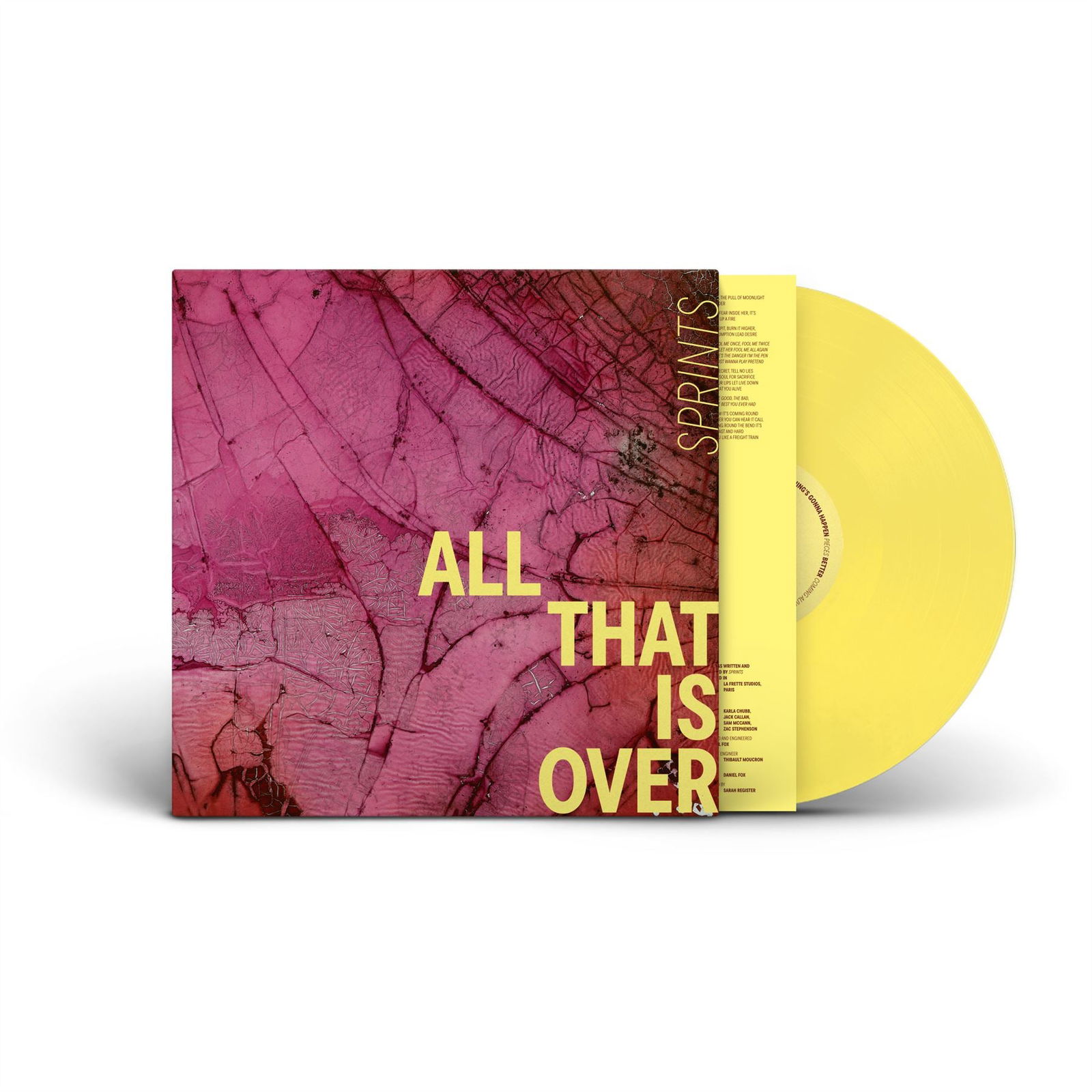 CD Shop - SPRINTS ALL THAT IS OVER