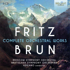 CD Shop - MOSCOW SYMPHONY ORCHESTRA FRITZ BRUN: COMPLETE O...
