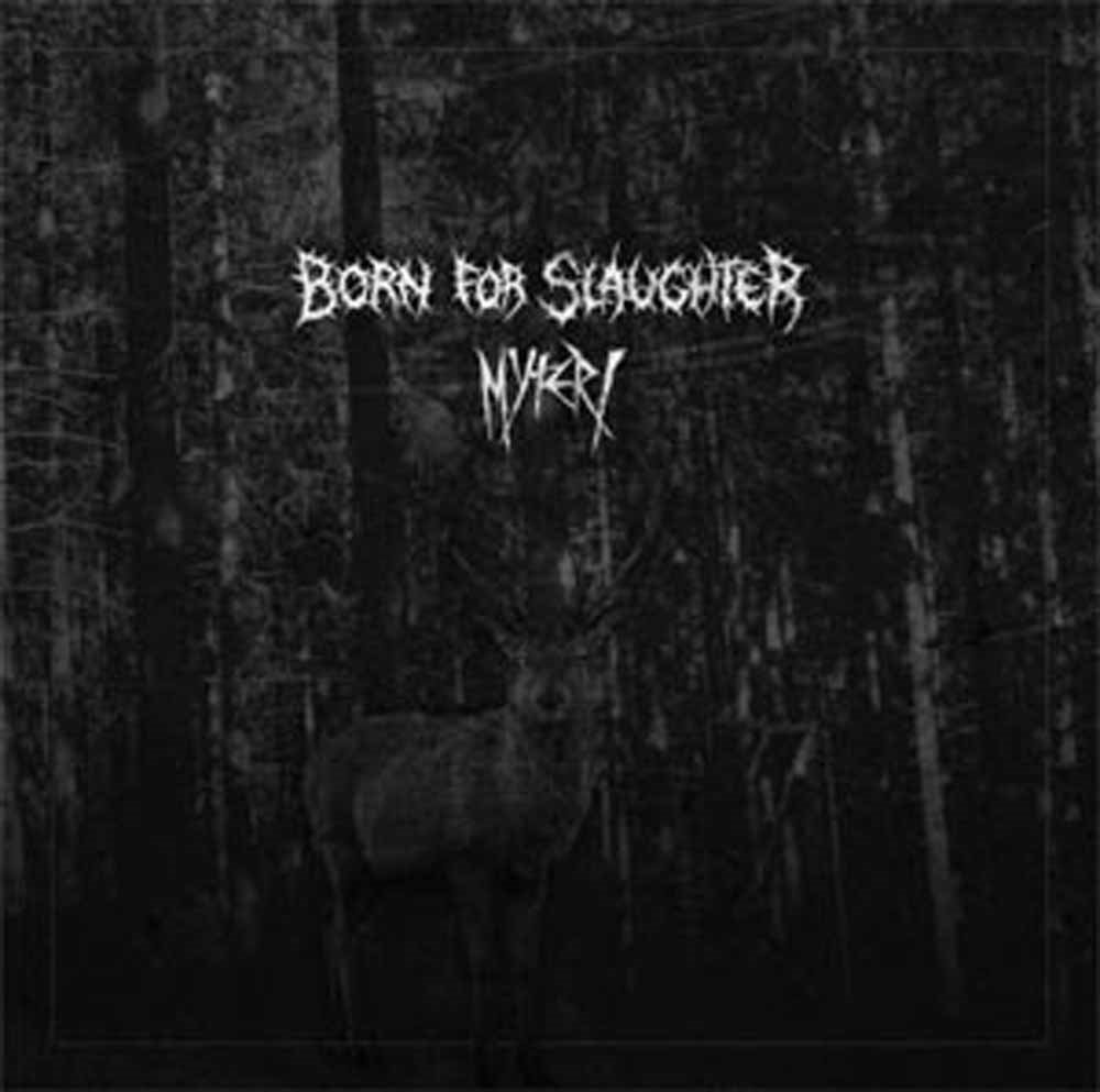 CD Shop - BORN FOR SLAUGHTER SPLIT