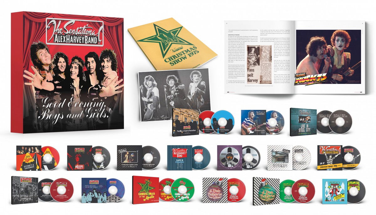 CD Shop - THE SENSATIONAL ALEX HARVEY BAND GOOD EVENING BOYS AND ...