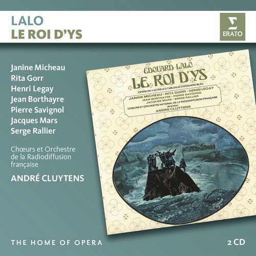CD Shop - CLUYTENS/MICHEAU/GORR/LEGAY/BORTHAYRE LALO: LE ROI D\