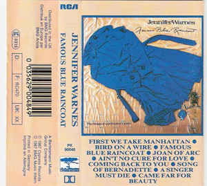 CD Shop - JENNIFER WARNES FAMOUS BLUE RAINCOAT