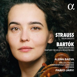 CD Shop - ALENA BAEVA BARTOK & STRAUSS: STRAUSS & BARTOK: VIOLIN CONCERTOS