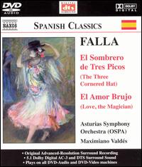 CD Shop - FALLA ASTURIAS SYMPHONY ORCHESTRA (OSPA), MAXIMIANO VALDES - EL SOMBRERO DE TRES PICOS - EL AMOR BRUJO