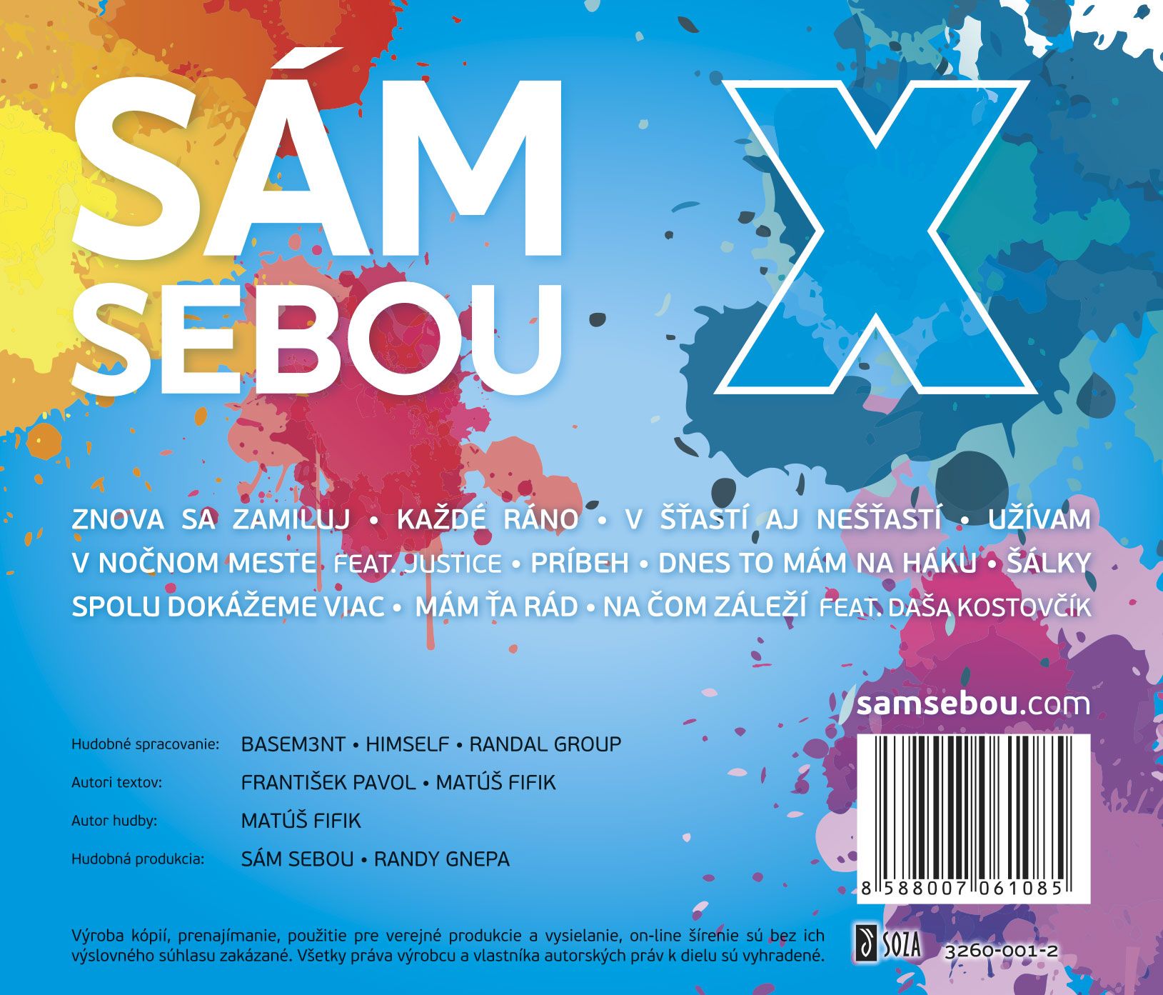 CD Shop - SAM SEBOU X
