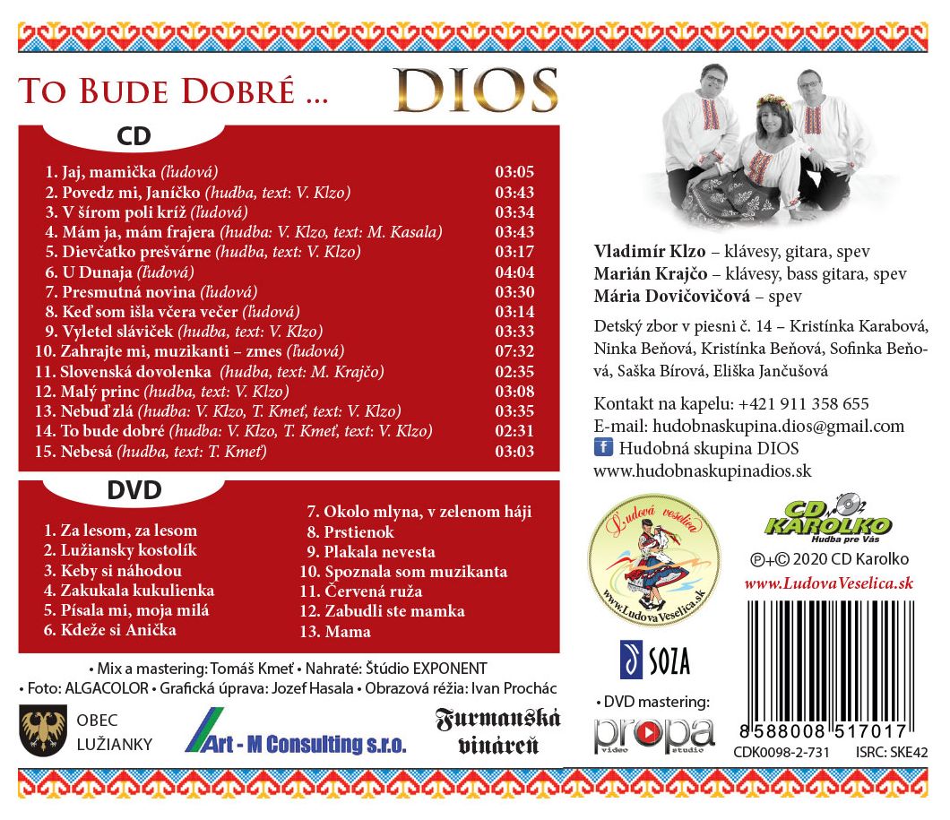 CD Shop - DIOS TO BUDE DOBRE...