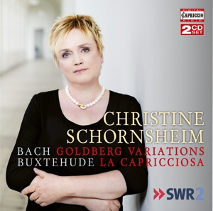 CD Shop - CHRISTINE SCHORNSHEIM BACH: GOLDBERG VARIATI...