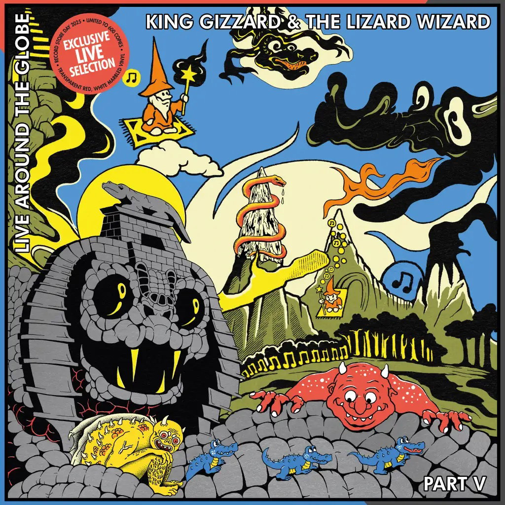 CD Shop - KING GIZZARD & THE LIZARD WIZARD LIVE AROUND THE GLOBE: PART V