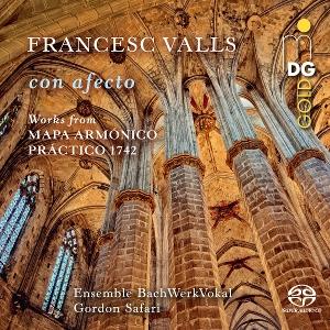 CD Shop - ENSEMBLE BACHWERKVOKAL VALLS: CON AFECTO