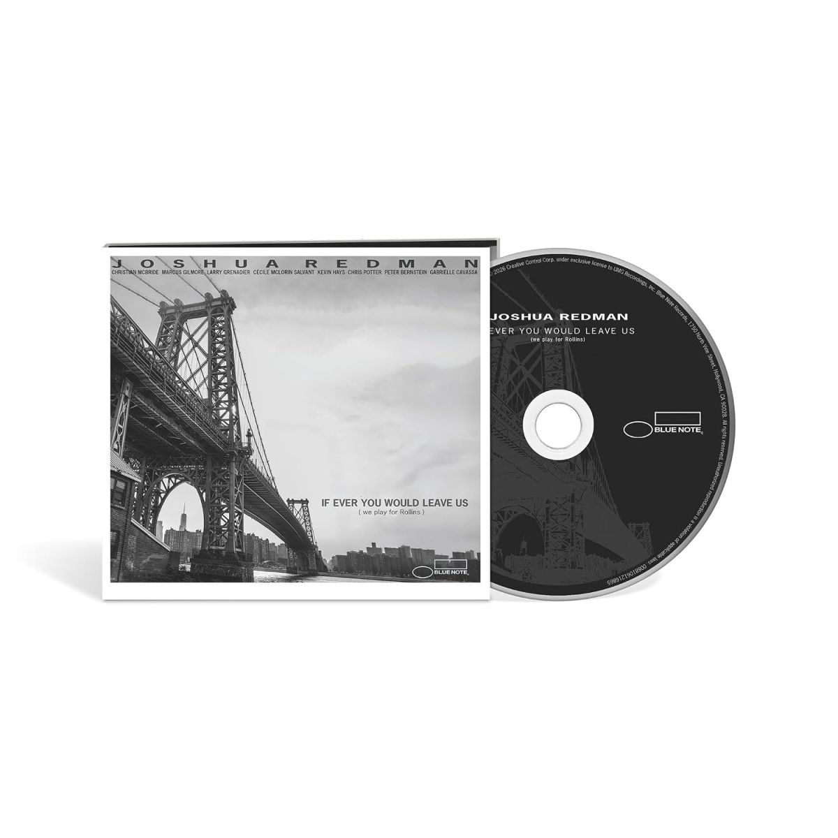 CD Shop - JOSHUA REDMAN,CHRISTIAN MCBRIDE,MARCUS GILMORE IF EVER YOU WOULD LEAVE US (WE PLAY FOR ROLLINS)