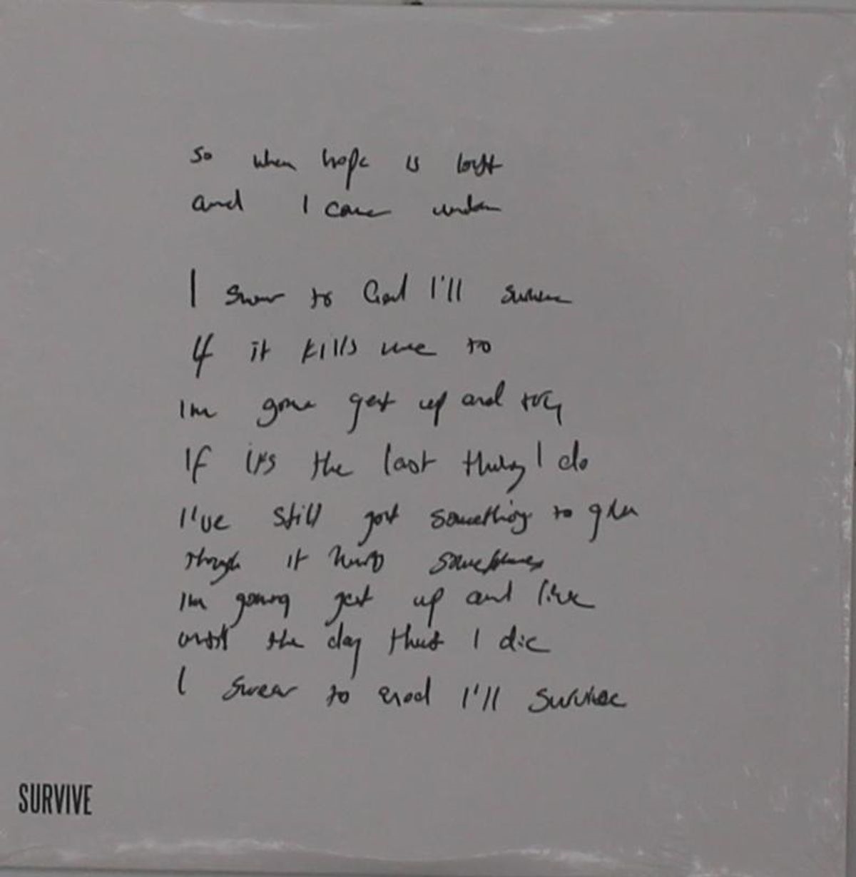 CD Shop - LEWIS CAPALDI SURVIVE