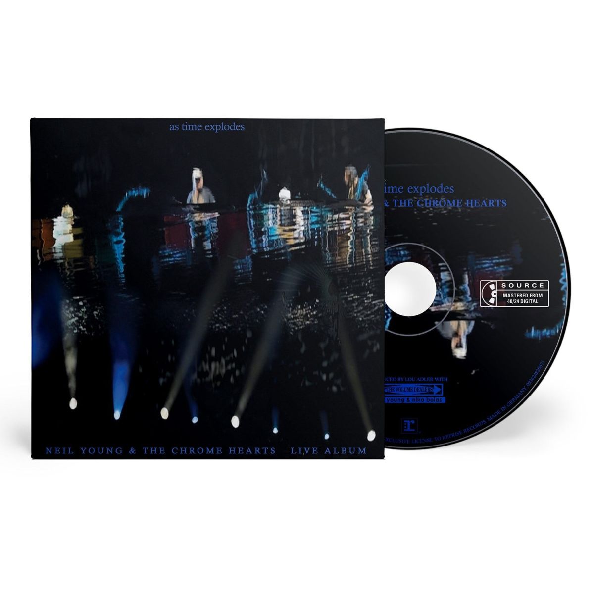 CD Shop - NEIL YOUNG AND THE CHROME HEARTS AS TIME EXPLODES