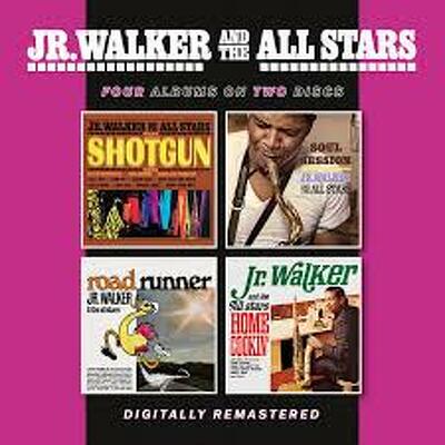 CD Shop - JR WALKER & THE ALL STARS SHOTGUN/SOUL SESSION/ROAD RUNNER/HOME COOKIN\