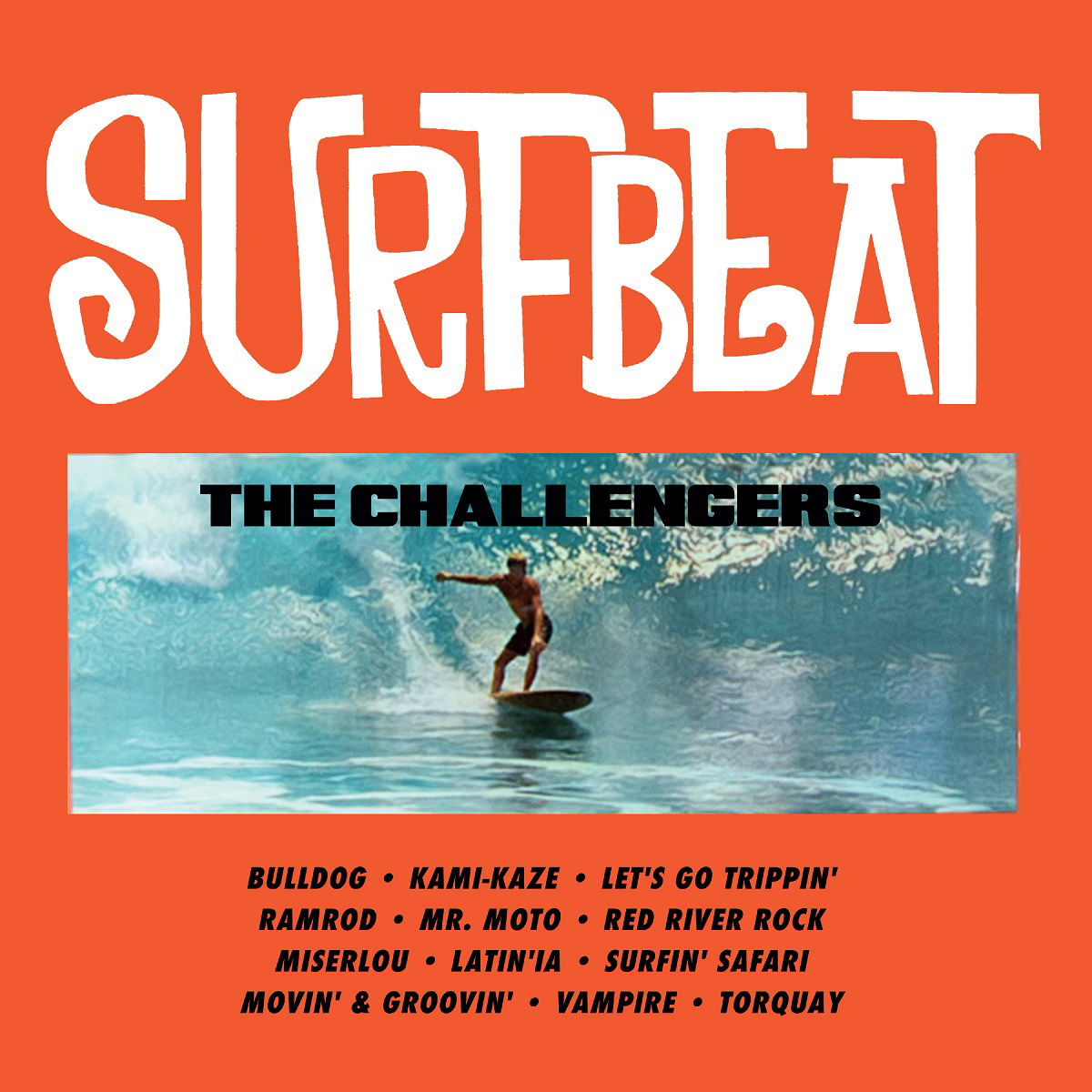 CD Shop - THE CHALLENGERS SURFBEAT