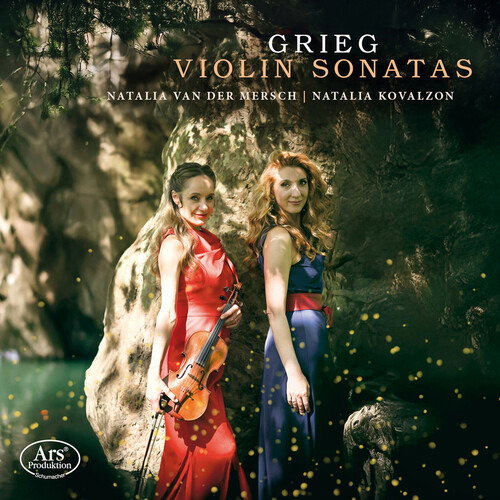 CD Shop - NATALIA VAN DER MERSCH,NATALIA KOVALZON GRIEG: VIOLIN SONATAS