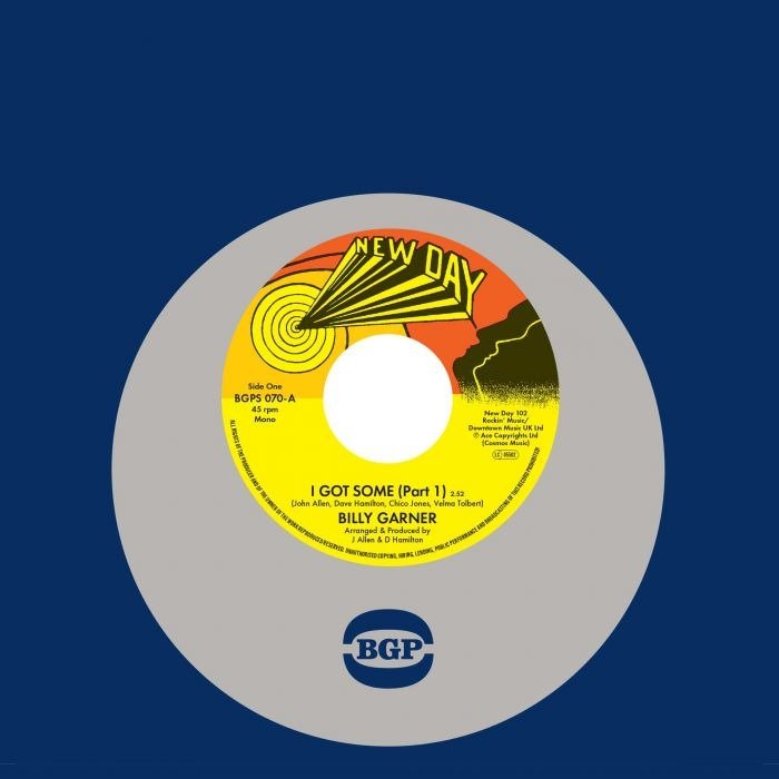 CD Shop - BILLY GARNER 7-I GOT SOME (PART 1 /...