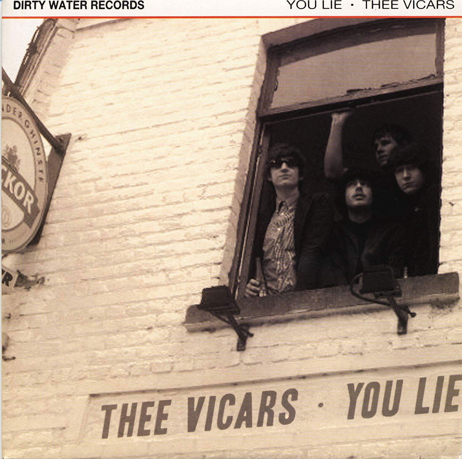 CD Shop - THEE VICARS 7-YOU LIE