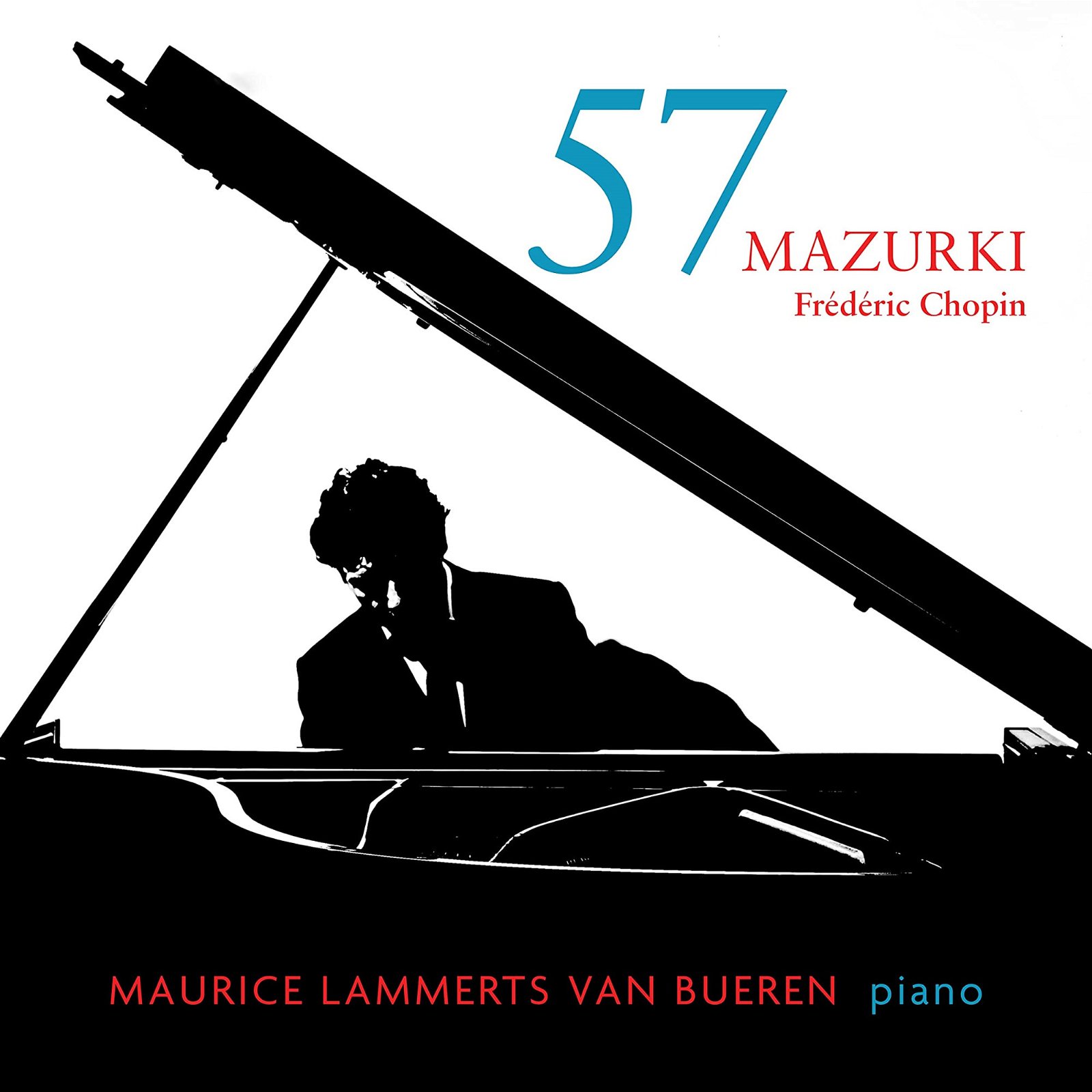 CD Shop - MAURICE LAMMERTS VAN BUEREN 57 MAZURKI - FREDERIC ...