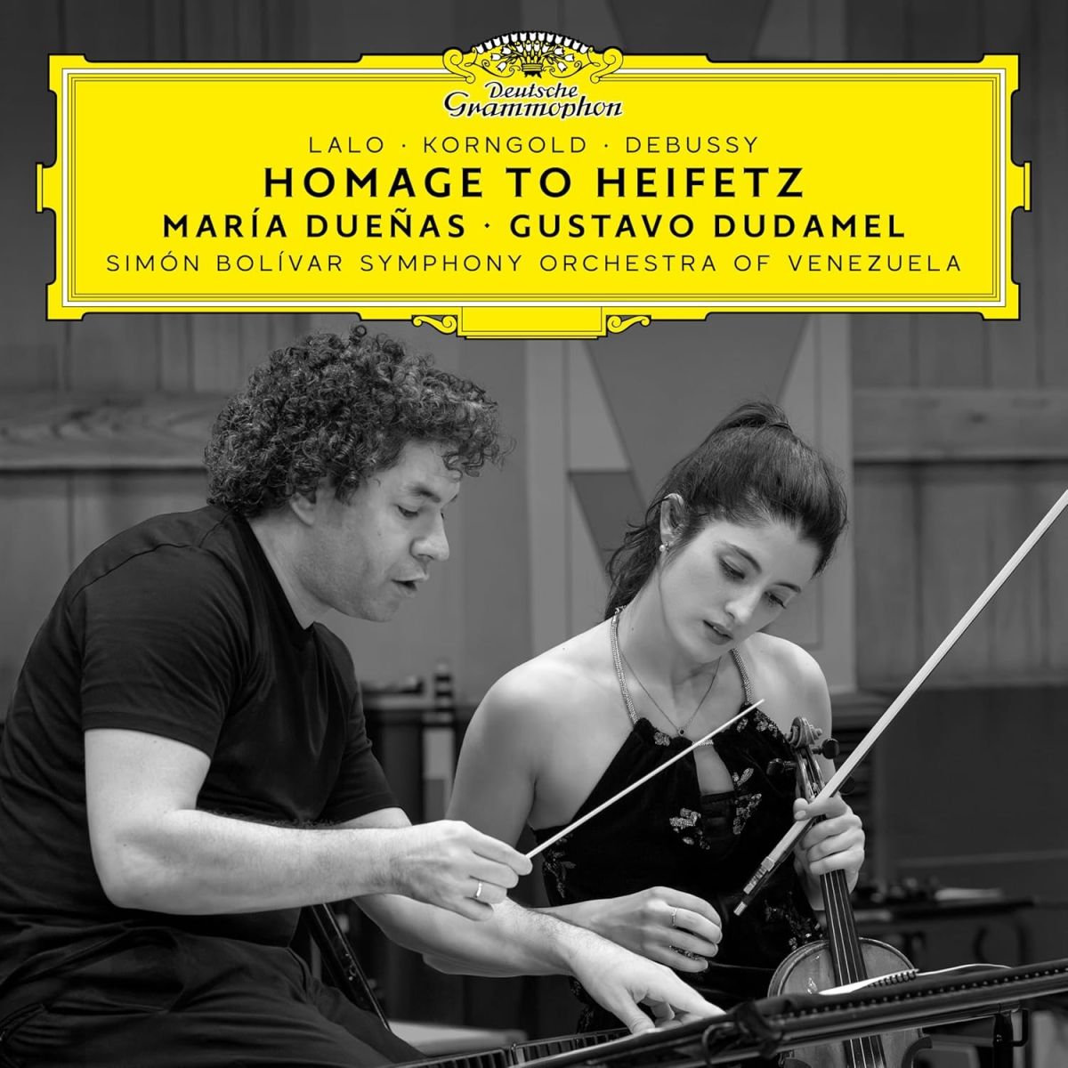CD Shop - MARIA DUE?AS,SIMON BOLIVAR SYMPHONY ORCHESTRA OF HOMAGE TO HEIFETZ