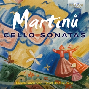CD Shop - RIVIERA LAZERI MARTINU: CELLO SONATAS