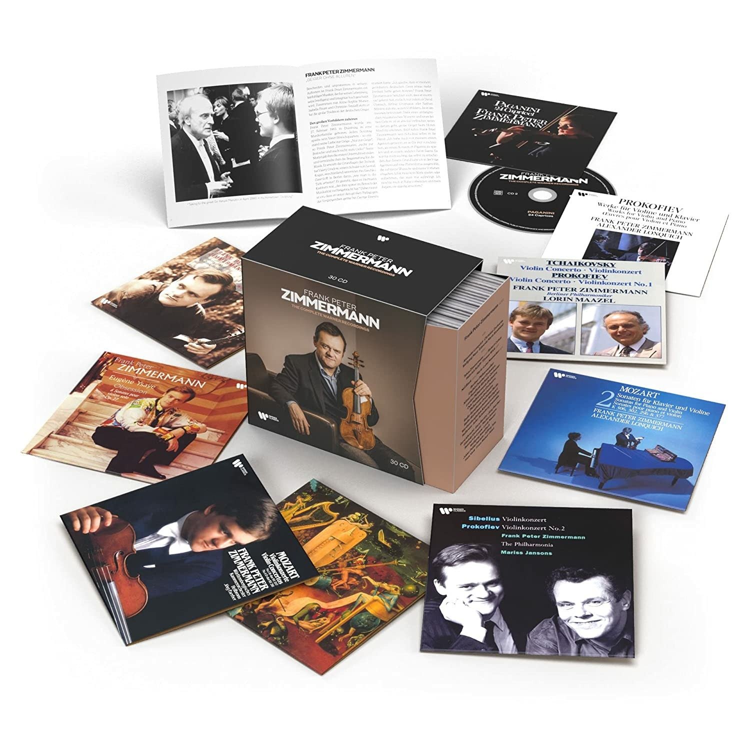 CD Shop - FRANK PETER ZIMMERMANN COMPLETE WARNER RECORD...