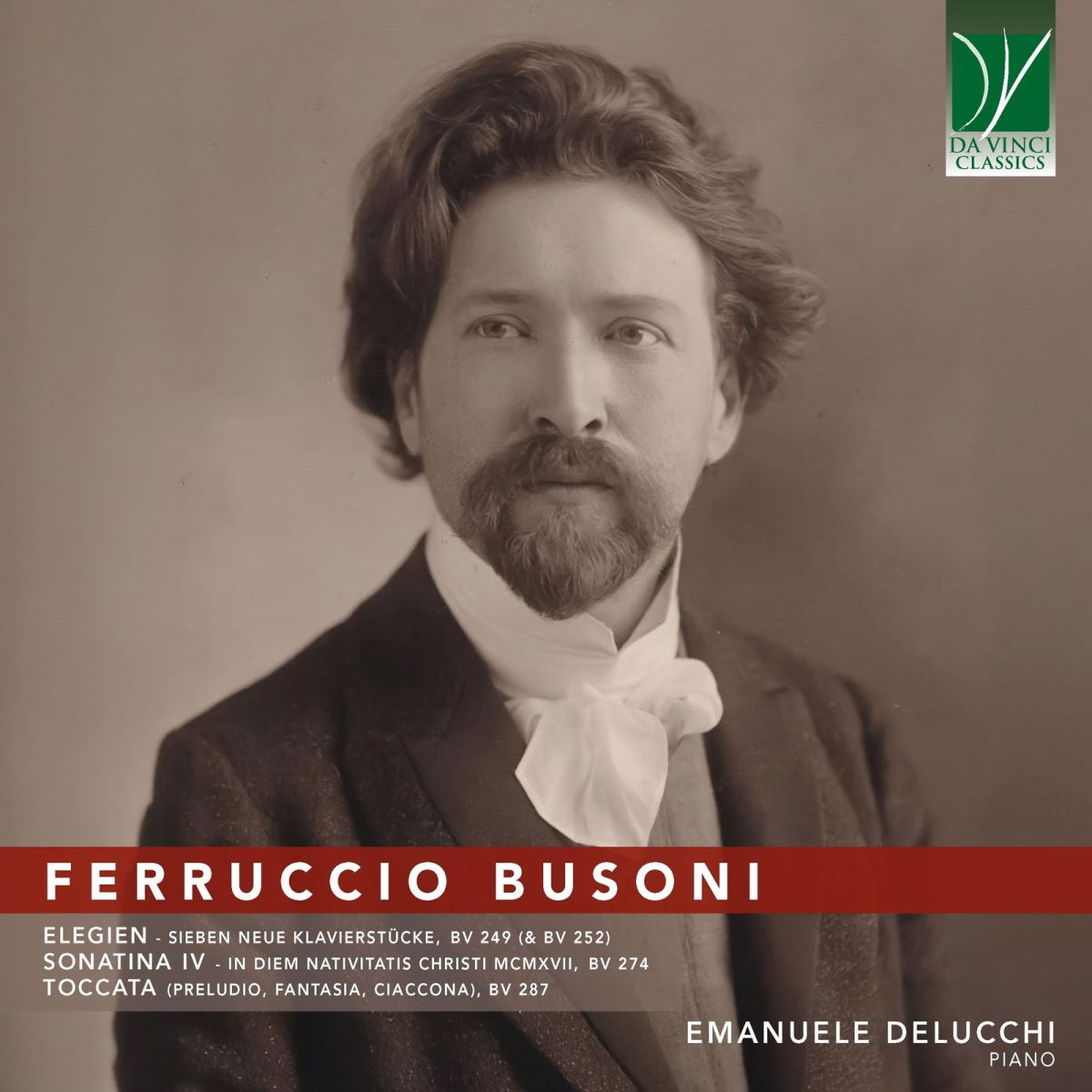 CD Shop - EMANUELE DELUCCHI BUSONI: ELEGIEN, SONAT...