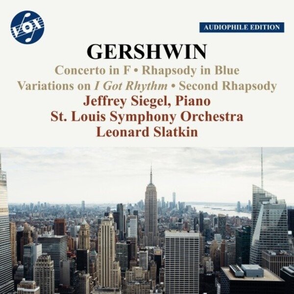 CD Shop - JEFFREY SIEGEL GERSHWIN: CONCERTO IN ...